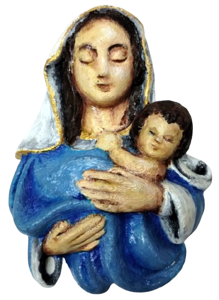 Maria e o Menino - Quadro 3D